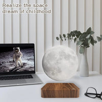Floating Moon Lamp™: Enchanting 3D Night Light